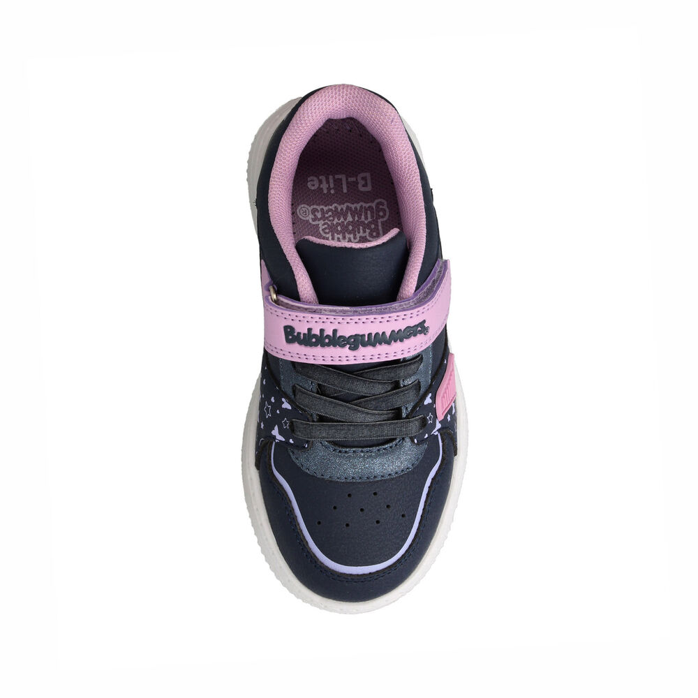 Zapatilla Ni&ntilde;a Bubblegummers Juno Azul Marino - Lila image number 3.0